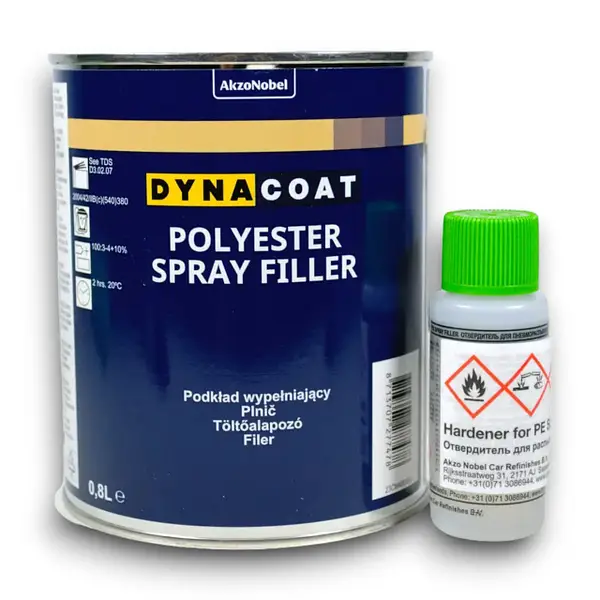 Chit pisolabil, Dynacoat Spray Filler, contine intaritor, gramaj 1 litru [1]