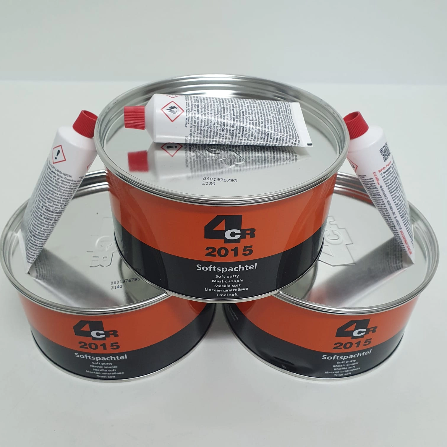 Chit poliesteric soft, 4CR 2015 Soft​​​​​​​Spachtel, contine intaritor, gramaj 1.85 kg [2]