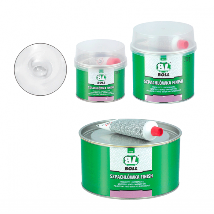 Chit poliesteric pentru finisare, Boll PRBL-2012, de umplere, contine intaritor, cantitate 1.80 kg [1]