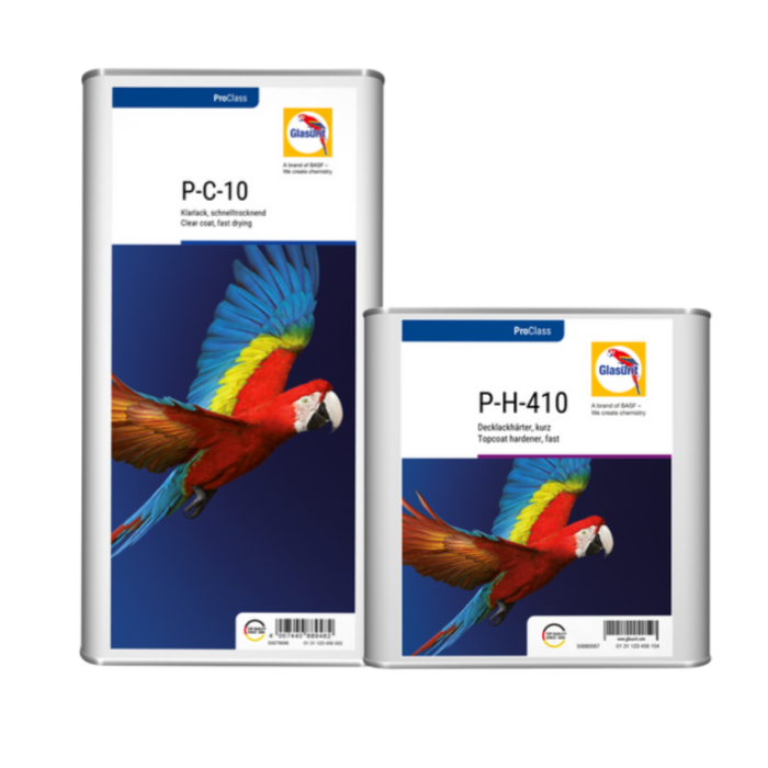 Pachet lac auto, Glasurit P-C-10, Fast Drying, gramaj 1 litru / 5 litri + intaritor [2]