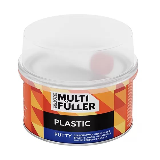 Chit pentru plastic, Troton Multi Fuller, culoare gri, contine intaritor, gramaj 0.4 kg [1]
