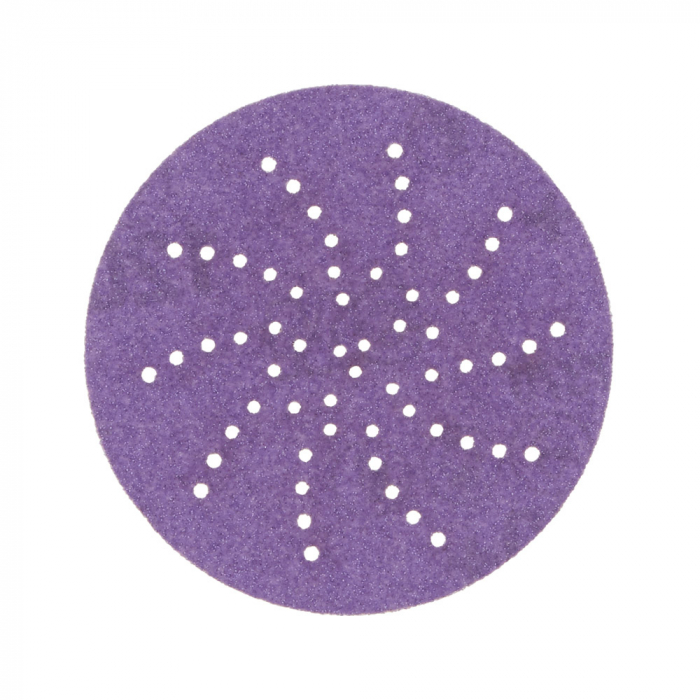 Disc abraziv slefuit velcro, 3M Cubitron II 737U, Multihole, duritate P80 - P220, diametru 90 mm [1]