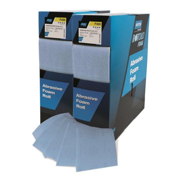 Rola hartie abraziva, Norton Rotolo, diferite granulatii, dimensiune 115 mm  x 25 metri [1]