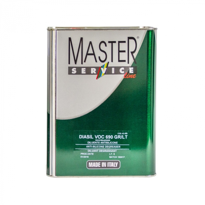 Degresant antisiliconic, Master Service Diasil VOC 690, pentru curatat suprafete, gramaj 1 litru / 5 litri [2]