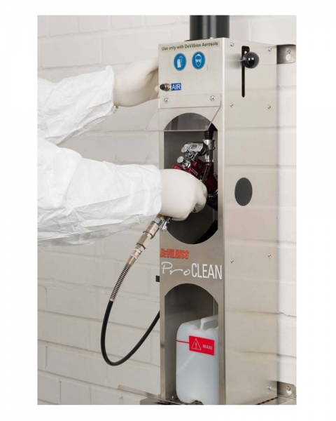 Aparat curatat pistolae de vopsit Pro Clean cu spray [2]
