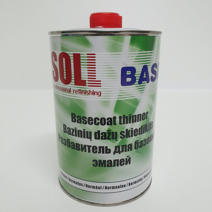Diluant baza normal, Soll BC, pentru diluant vopsea baza 1K, cantitate 1 litru / 5 litri [4]