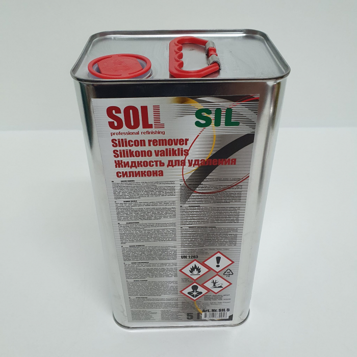 Degresant antisiliconic, Soll SIL, pentru curatat suprafete, gramaj 1 litru / 5 litri [4]