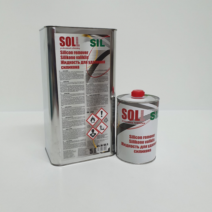 Diluant degresant, Soll SIL, universal antisiliconic, cantitate 1 si 5 litri [2]