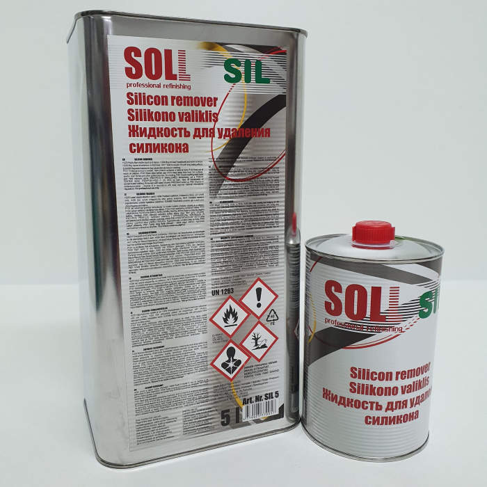 Degresant antisiliconic, Soll SIL, pentru curatat suprafete, gramaj 1 litru / 5 litri [3]
