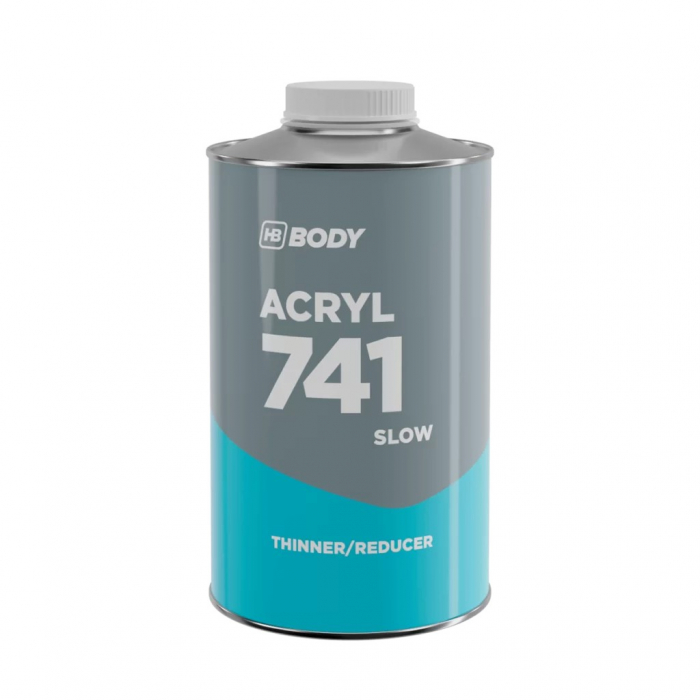 Diluant acrilic, HB Body 741, lent, pentru vopsea si lac, gramaj 1 litru [1]