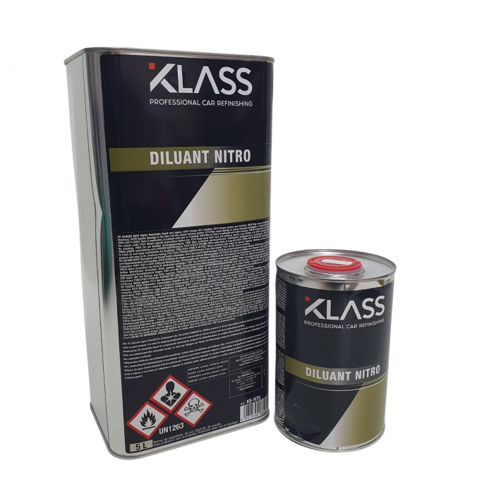 Diluant nitro, Klass KS-NT, universal pentru vopsea sau spalat, cantitate 1 litru si 5 litri [1]