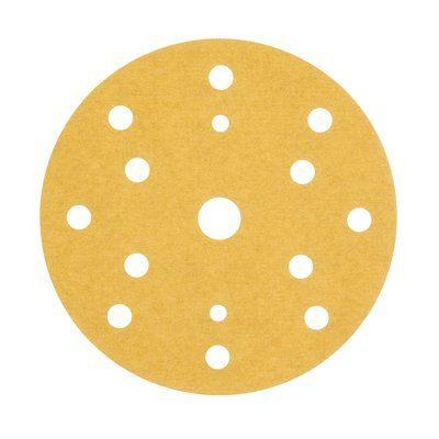 Disc abraziv slefuit velcro, 3M 5044X, 15 gauri, duritate P80 - P500, diametru Ø 150 mm [1]