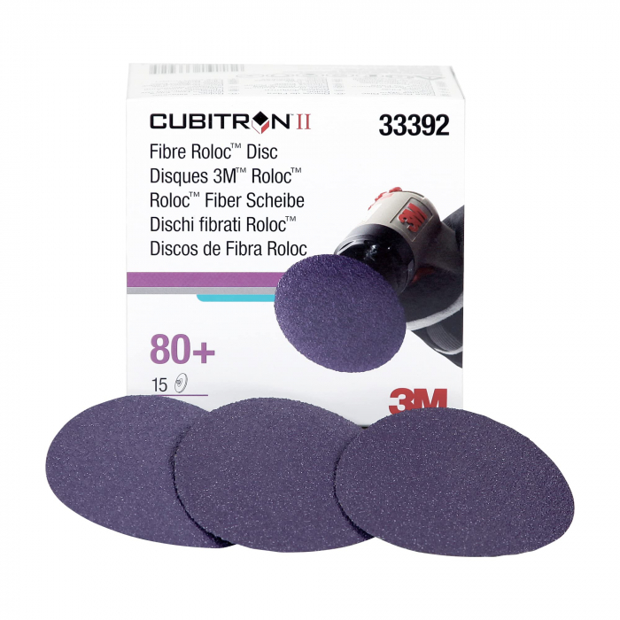 Disc abraziv, 3M Cubitron II, Roloc Fibra, diferite duritati, diametru 75 mm [1]