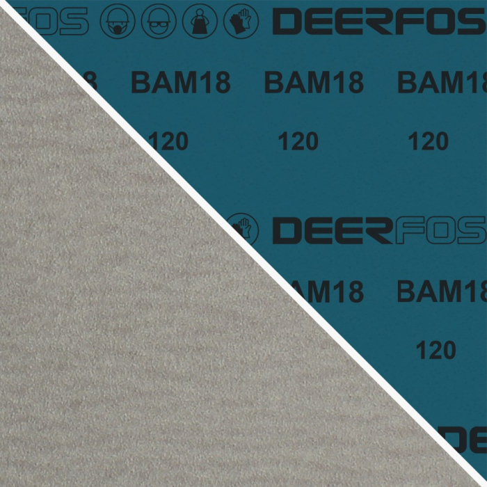 Disc abraziv, Deerfos Paper BAM18 V 15H/XX0, slefuire pe umed, diametru 150 mm [3]