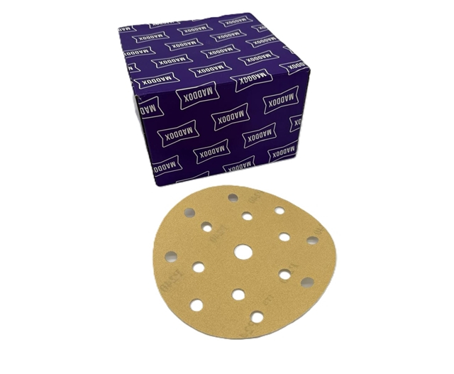 Disc abraziv, Maddox 50XX0 AluminaPrime, 15 gauri, granulatie la alegere, diametru 150 mm, set 100 bucati [1]