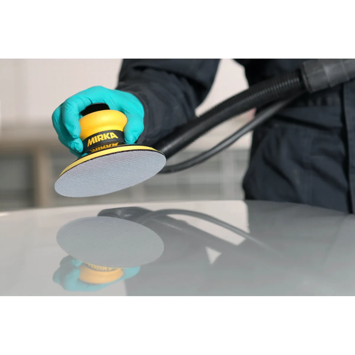 Disc abraziv slefuit plasa, Mirka® Autonet®, prindere velcro, duritati P80 - P800, Ø 150 mm [3]