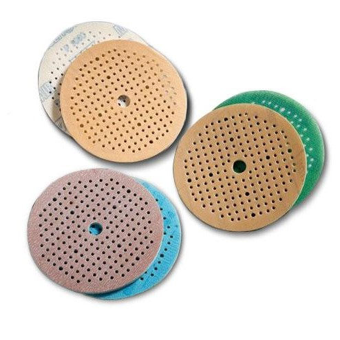 Disc abraziv slefuit, Norton A275 Multi-Air Plus Soft-Touch, velcro, diametru Ø 150 mm [1]
