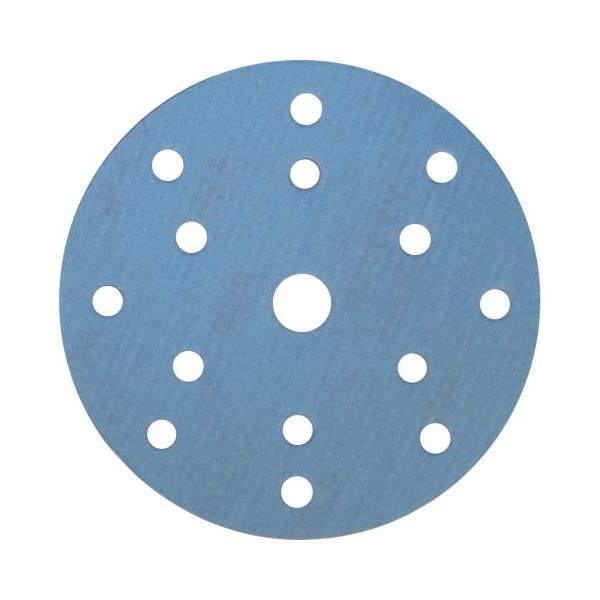 Disc abraziv slefuit, Norton A975 PRO+ albastru, velcro Ø 150 mm [1]