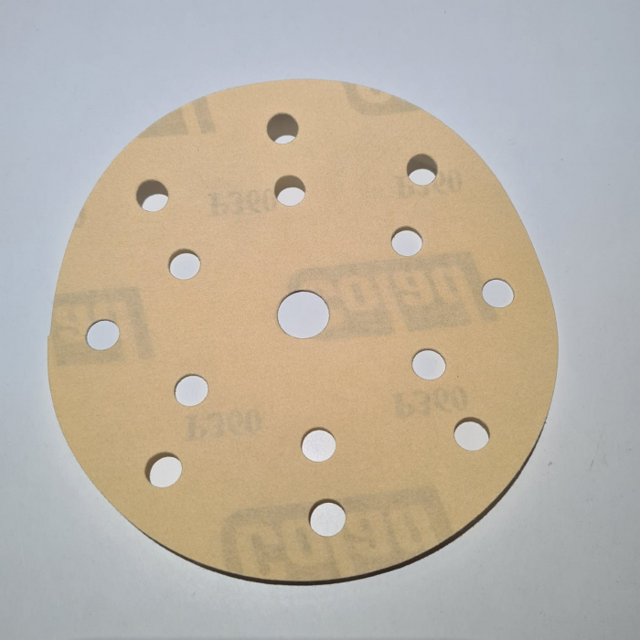 Disc abraziv slefuit, Colad 3680xx Premium, 15 gauri, duritate P40 - P1500, diametru Ø 150 mm [5]