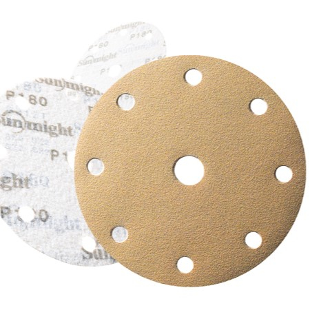 Disc abraziv, Sunmight Gold, cu velcro, diametru 150 mm [1]