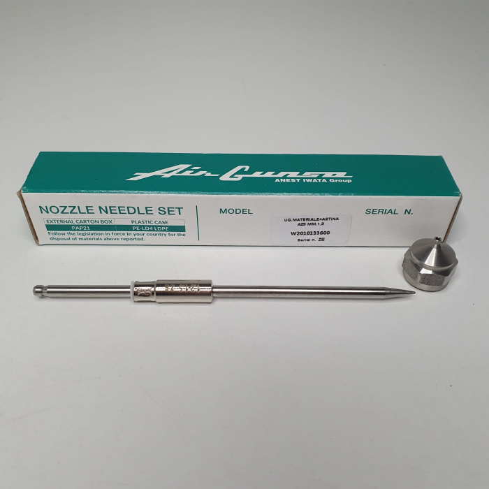 Duza + Ac pentru Anest Iwata AZ3 HTE-2, la alegere, setul contine acul si duza [2]