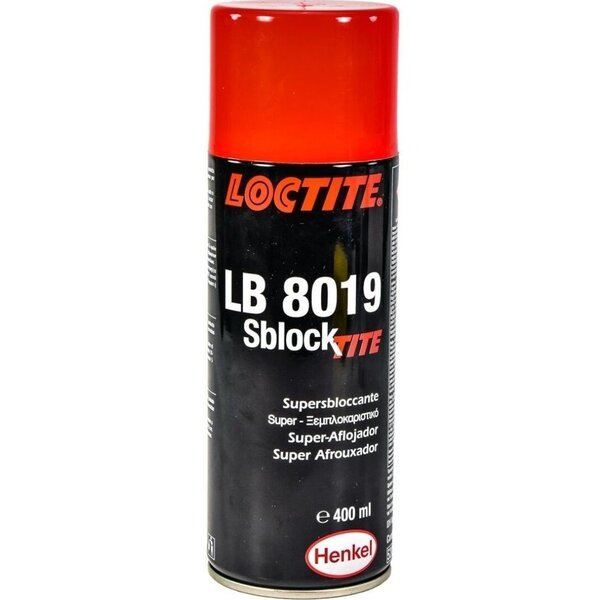 Spray degripant, Loctite LB 8019, pe baza de ulei mineral, pentru penetrare si lubrifiere, gramaj 400 ml [1]