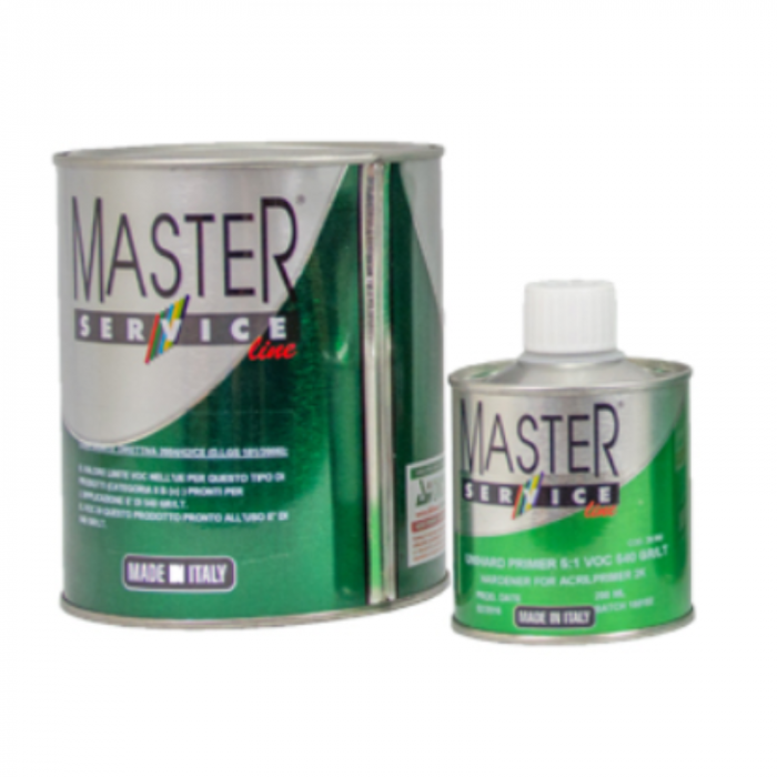Filler acrilic 5;1, Master Service HS, culoare la alegere, cantitate 1 litru filler + 0.2 l intaritor [1]