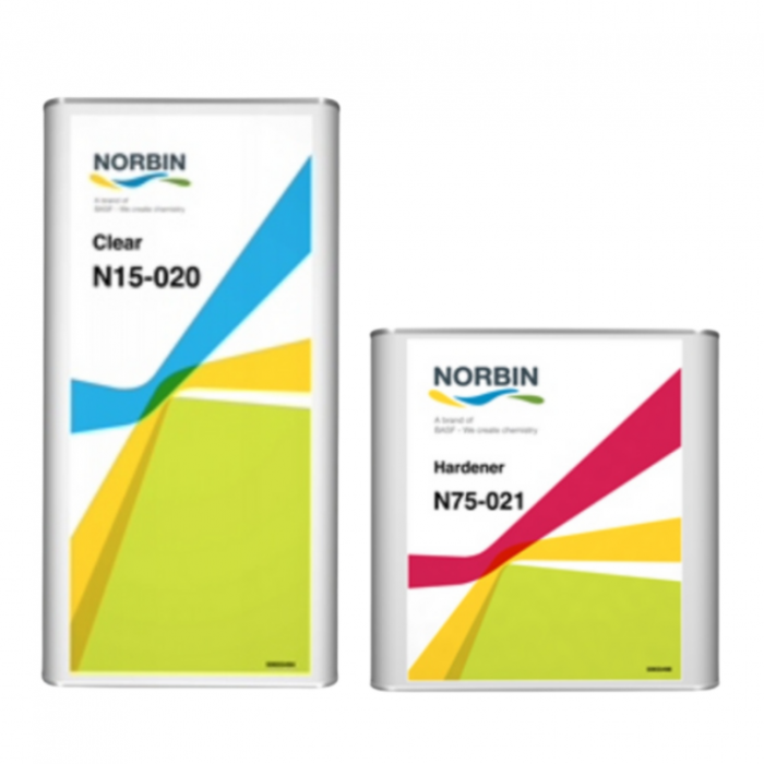 Pachet lac auto 2:1 MS, Norbin N15-020, gramaj 1 litru / 5 litri lac+ 0.5 litri / 2.5 litri intaritor [2]