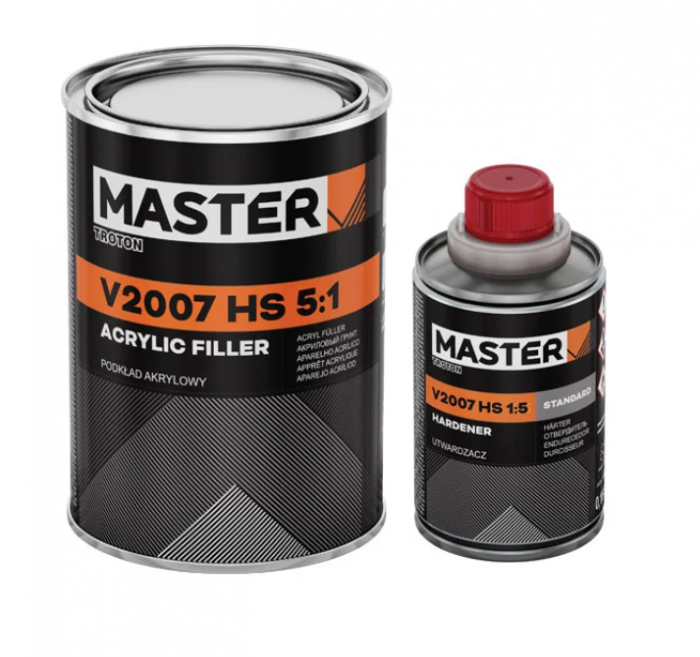 Filler Acrilic HS, Master V2007, cantitate 0.8 L, cu intaritor 0.2 L [1]