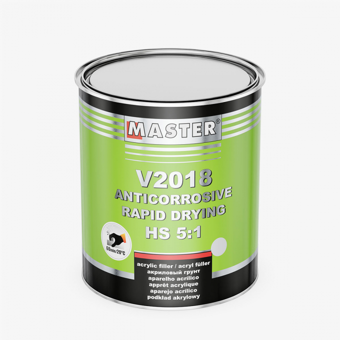 Filler Acrilic HS, Master V2018 5:1, cantitate 3 L, cu intaritor 0.6 L [2]