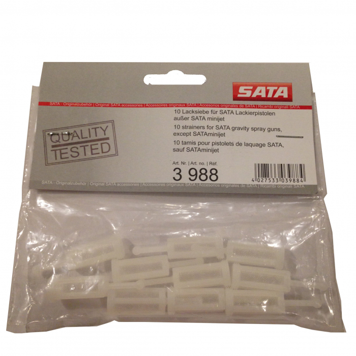 Filtre pentru cana pistol vopsit, SATA 3988, 10 buc [3]