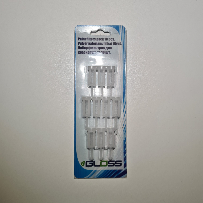 Filtre pentru cana pistol vopsit, Gloss GF-10, filtrare 275 μm, blister 10 bucati [2]