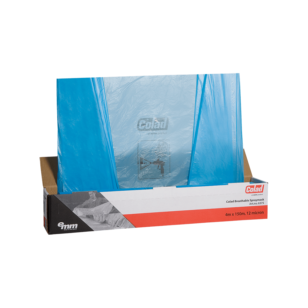 Folie mascare, Colad 6375-6, culoare albastru, dimensiune 6 x 100 metri [1]
