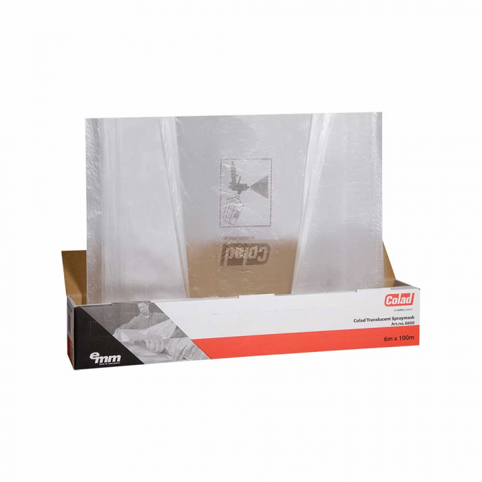 Folie mascare, Colad 6660, culoare transparent, dimensiune 6 x 100 metri [1]
