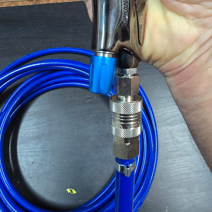 Furtun alimentare aer flexibil, MW PUR 1185, sertizat Ø 10 mm, lungime la alegere 5 m / 7.5 m / 10 m / 15 m / 20 m [2]