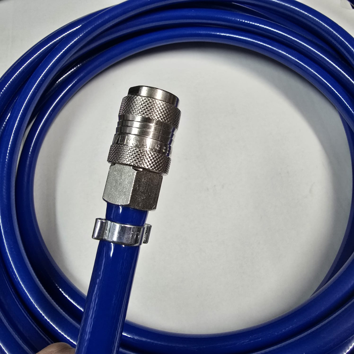 Furtun alimentare aer flexibil, MW PUR 1185, sertizat Ø 10 mm, lungime la alegere 5 m / 7.5 m / 10 m / 15 m / 20 m [8]