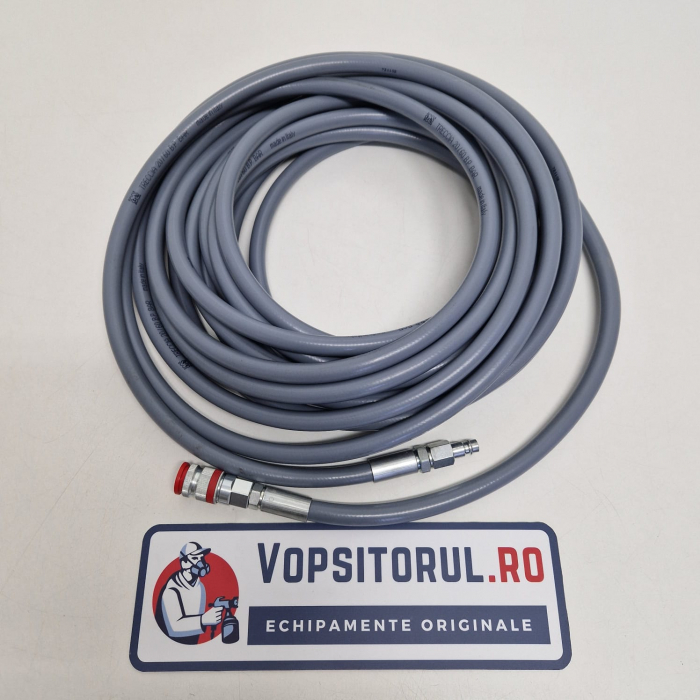 Furtun alimentare aer, MW PVC, sertizat proferional Ø 10 mm, lungime 20 metri [5]