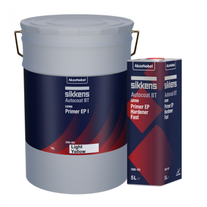Grund epoxidic, Sikkens Autocoat LV 350, culoare galben, gramaj 10 litri grund + 5 litri intaritor [1]