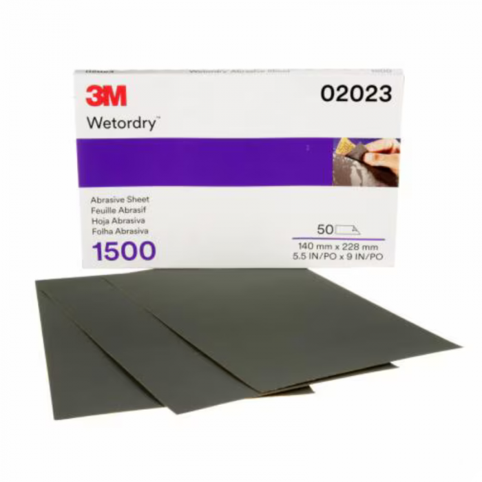 Hartie abraziva, 3M™ 401Q, P1500 - P2000, dimensiune 230 X 280 mm [2]