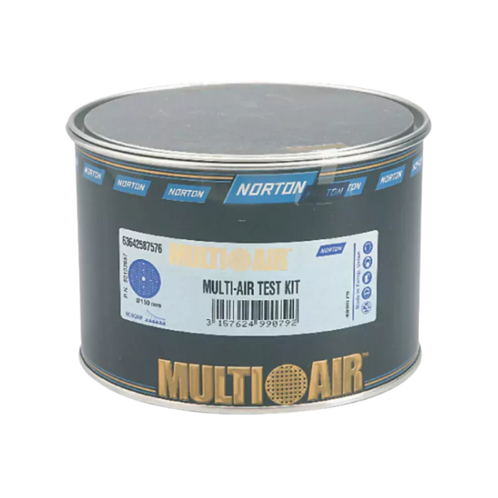 Pachet de slefuit, Norton Starter Pack, taler 150mm + cate 5 discuri A275 din fiecare granulatie P80-P800 [1]