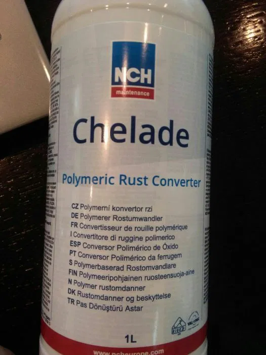 Inhibitor rugina, NCH Chelade, solutie de neutralizare a ruginii, gramaj 1 litru [5]