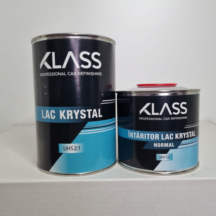 Pachet lac auto, Kass UHS Kristal, cantitate 1 litru + intaritor 0.5 litri [2]
