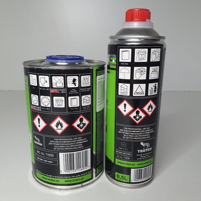Lac Acrilic VHS, Master C18 MT11695, cantitate 1 litru, cu intaritor 0,5 L [3]