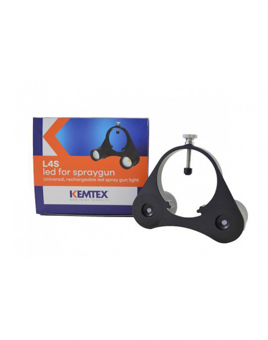 Lampa auxiliara universala led, Kemtex 16.0710-00, se poate monta pe aproape orice pistol de vopsit [4]