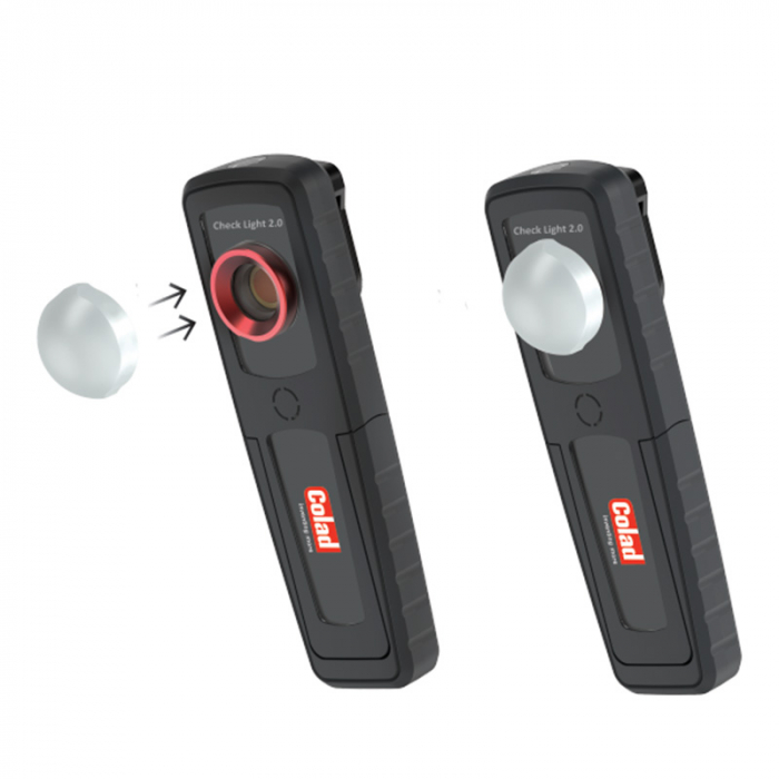 Lampa verificat nuanta vopselei, Colad 9332 Check Light 2.0, lanterna cu led si acumulator si stand incarcare [4]