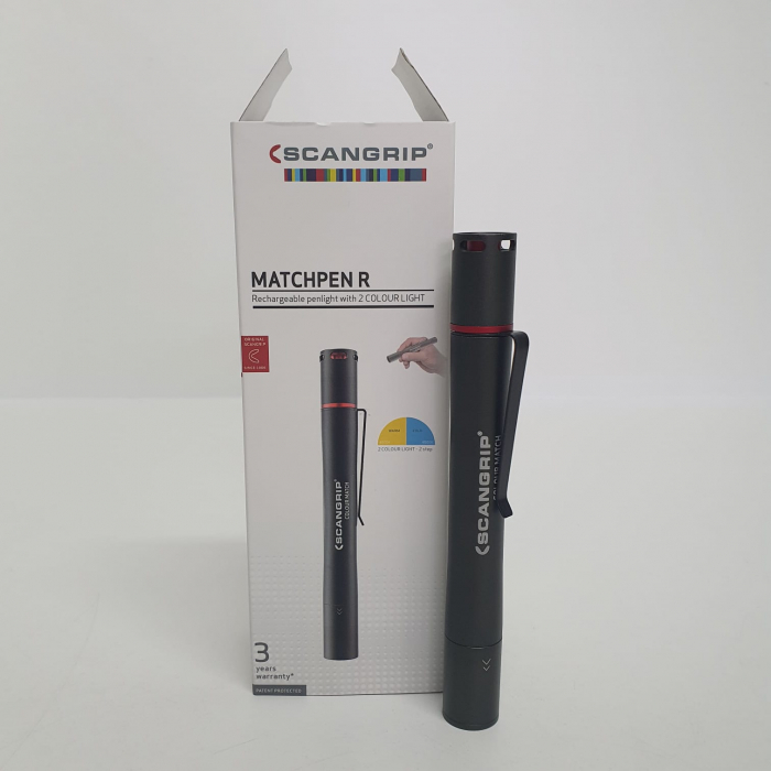 Lampa verificat nuanta si inspectia vopselei, Scangrip MATCHPEN R 03.5122, cu led, lanterna tip stilou [3]