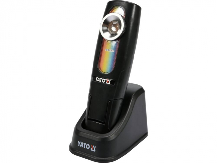 Lampa verificat nuanta vopselei, Yato YT-08509, lanterna cu led si acumulator [2]