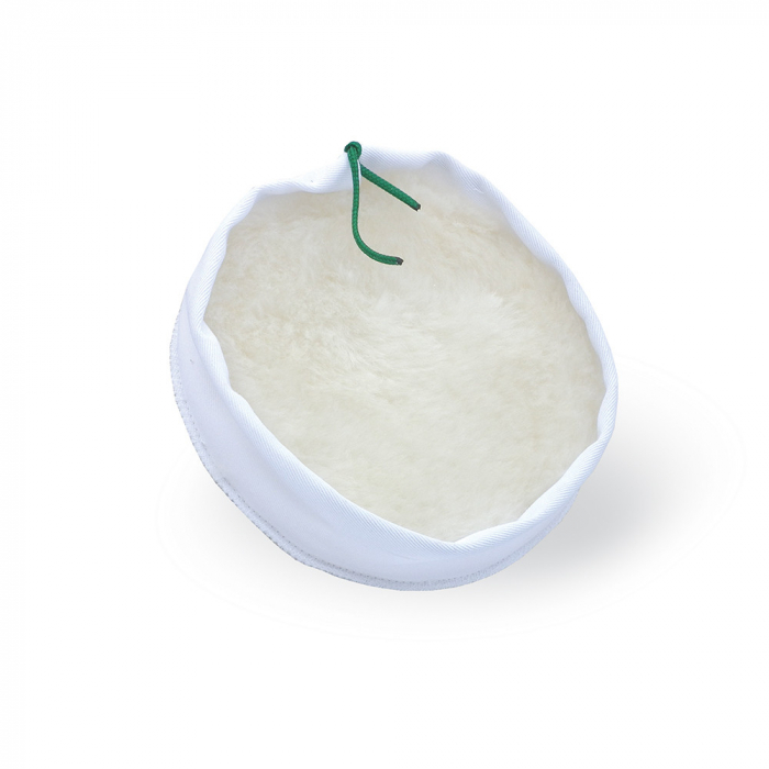Pad din lana naturala de oaie, Boll PRBL-600XX, 150/180 mm, cu snur, pentru polishat, 1 buc [1]