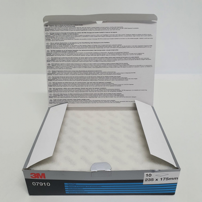 Laveta degresat antistatica, 3M Tack Pad 07910, dimensiune 235 mm x 175 mm, rezistente la solvent [4]