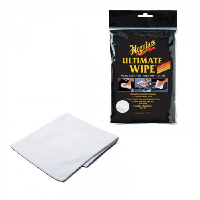 Laveta microfibra, Meguiar's Ultimate Wipe Professional, dimensiune 40 x 40 cm [1]